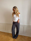 Kienna low-waisted suit pants - Grey