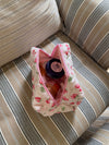 Honey small toiletry bag – Pink with strawberries