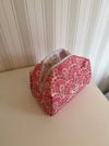 Honey small toiletry bag – Pink with print