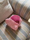 Honey small toiletry bag – Pink with small flowers