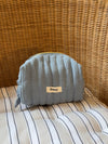 Honey small toiletry bag – Dusty blue
