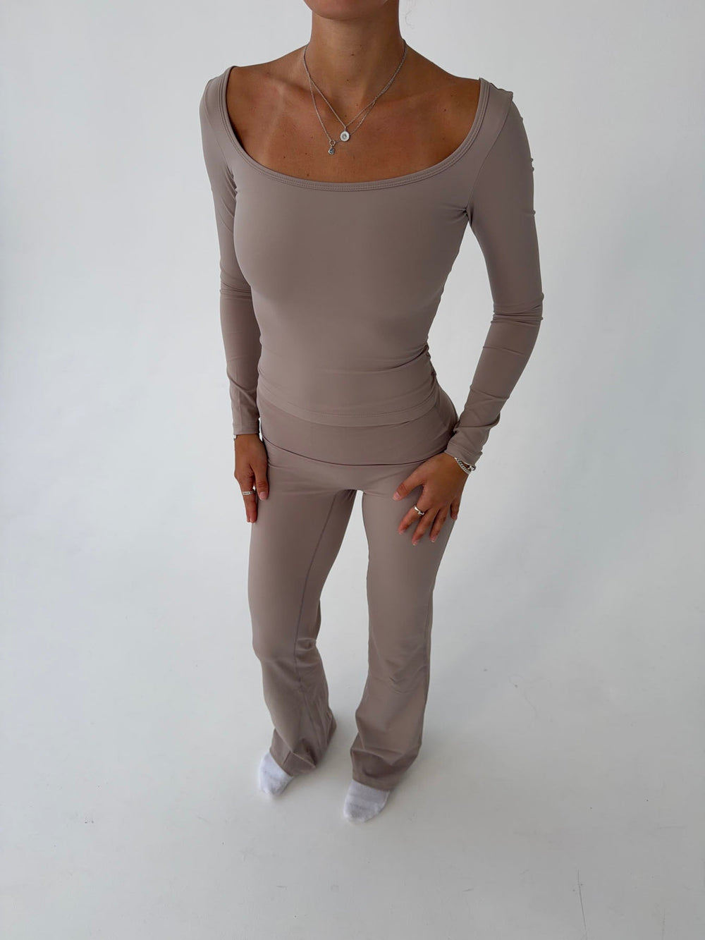 Clarity longsleeve blouse - Ash