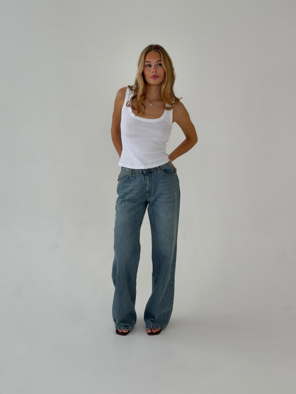 Samara jeans - Blue denim