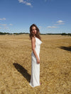 Sesia maxi lace dress - White