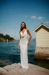 Sesia maxi lace dress - White