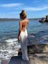 Sesia maxi lace dress - White