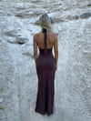 Favo maxi dress - Brown
