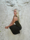 Melina maxi dress - Dark green