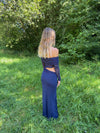 Delora maxi dress – Navy