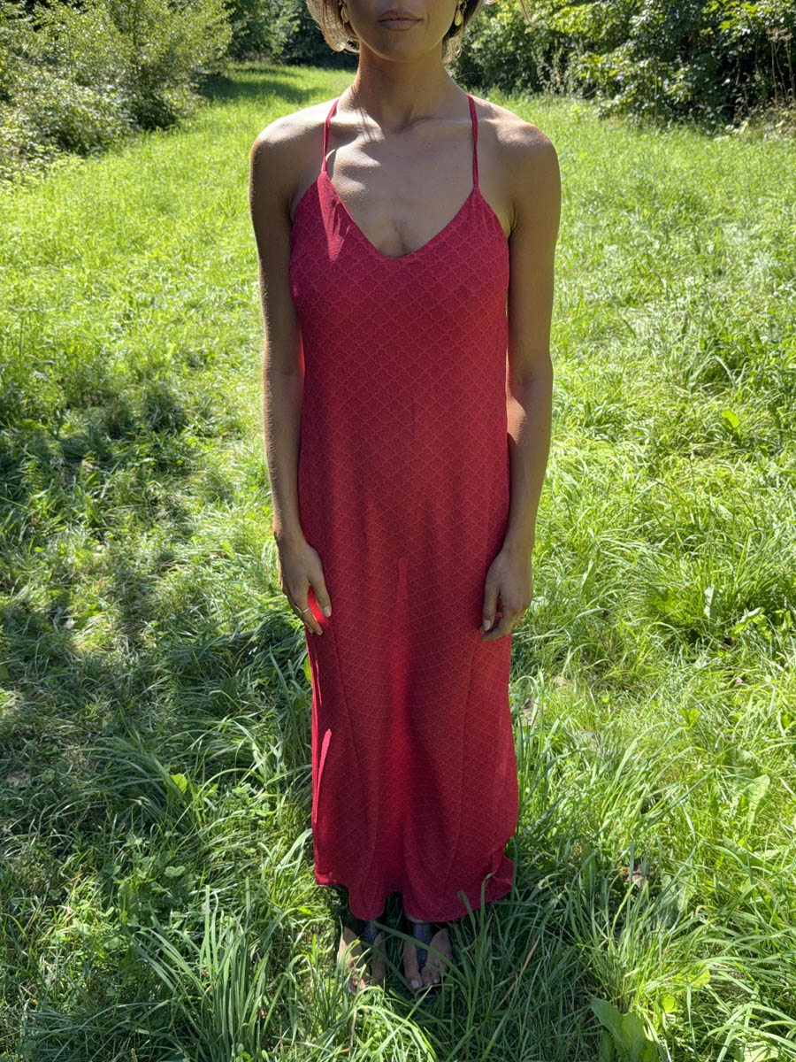 Betty maxi dress - Red