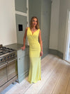 Flora maxi dress - Yellow