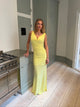 Flora maxi dress - Yellow