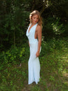 Maltina maxi dress – Light blue