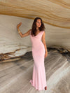 Flora maxi dress - Dusty rose