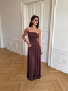 Totem maxi dress - Brown