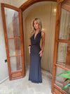 Maltina maxi dress - Grey
