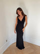 Flora maxi dress - Black