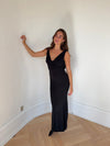 Flora maxi dress - Black