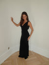 Flora maxi dress - Black