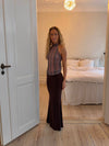 Chifona maxi skirt - Brown