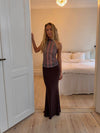 Chifona maxi skirt - Brown