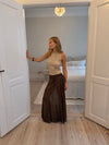 Chilalona maxi skirt - Brown
