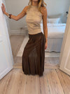 Chilalona maxi skirt - Brown