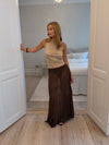 Chilalona maxi skirt - Brown
