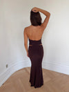 Chifona maxi skirt - Brown