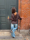 Dalya mesh blouse - Brown