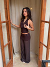 Bila mesh trousers - Brown