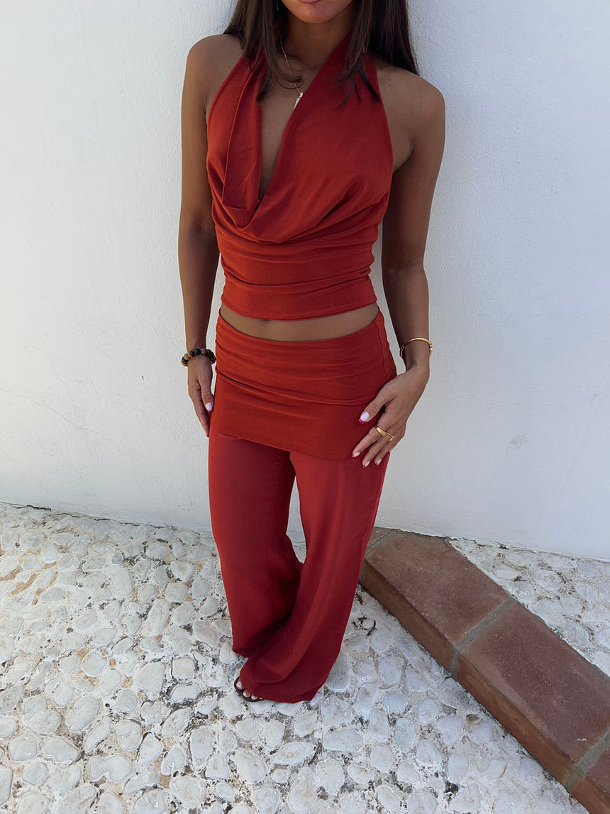 Bila mesh trousers – Red