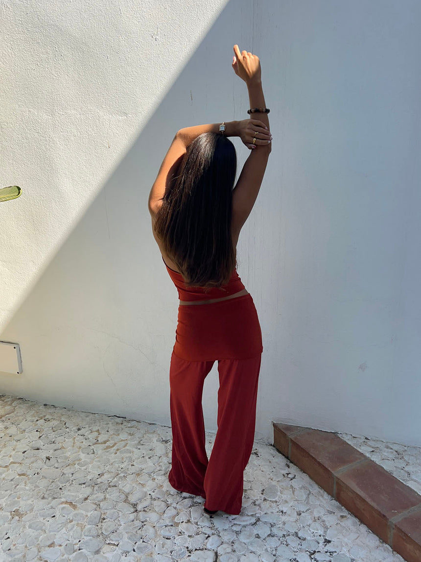 Bila mesh trousers – Red