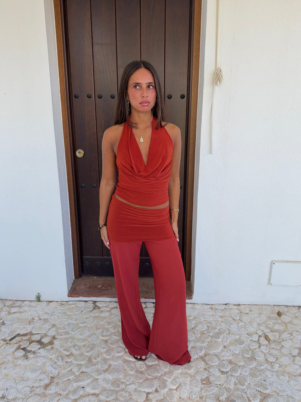 Bila mesh trousers – Red