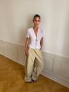 Silivia mesh top - White