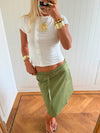 Scandivv midi skirt - Khaki