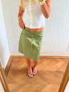 Scandivv midi skirt - Khaki