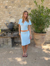 Stefana midi skirt - Blue