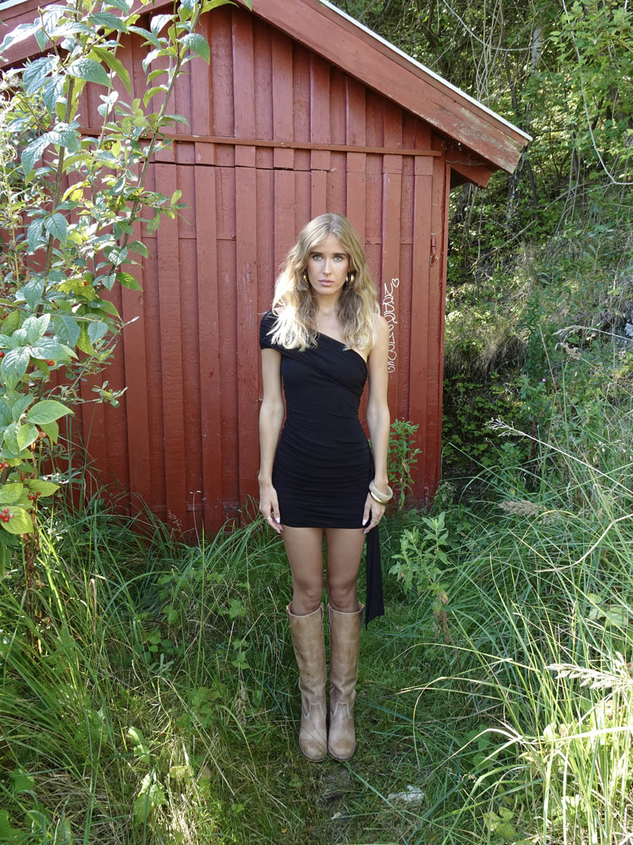 Tara mini dress - Black