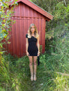 Tara mini dress - Black