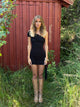 Tara mini dress - Black
