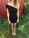 Tara mini dress - Black