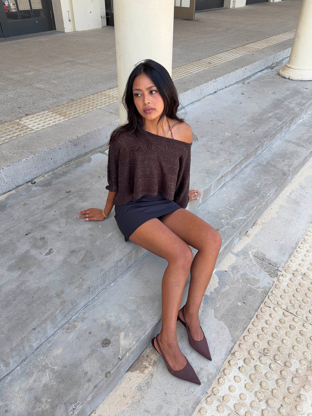 Belinda mini skirt – Black