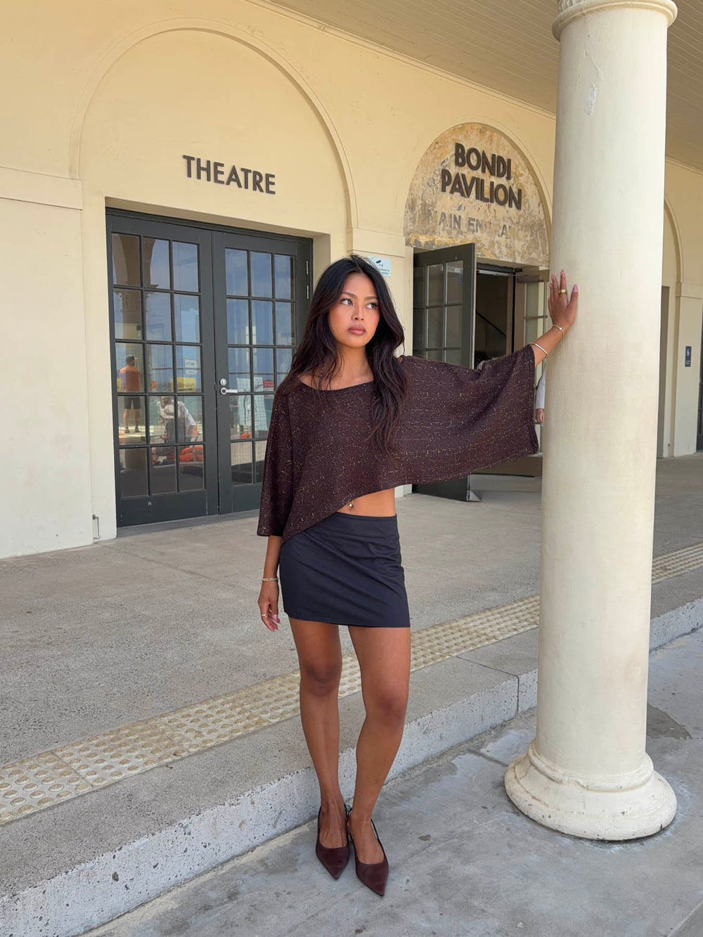 Belinda mini skirt – Black