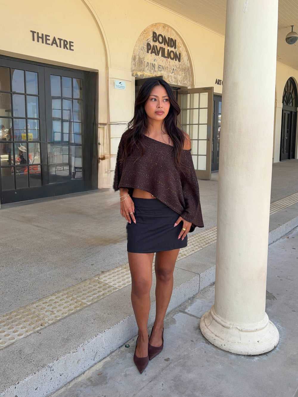 Belinda mini skirt – Black