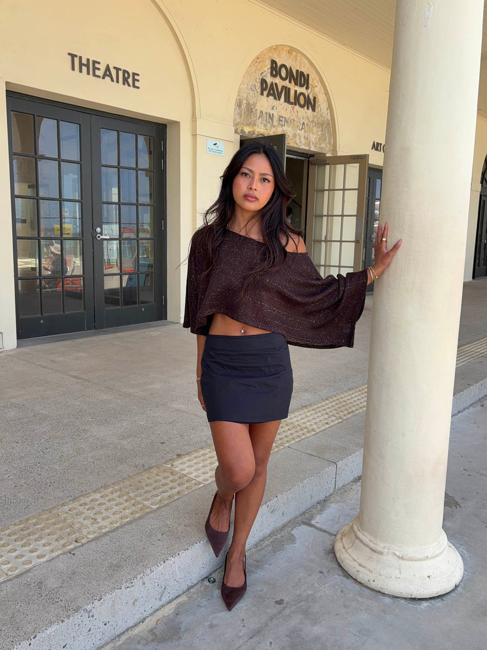 Belinda mini skirt – Black