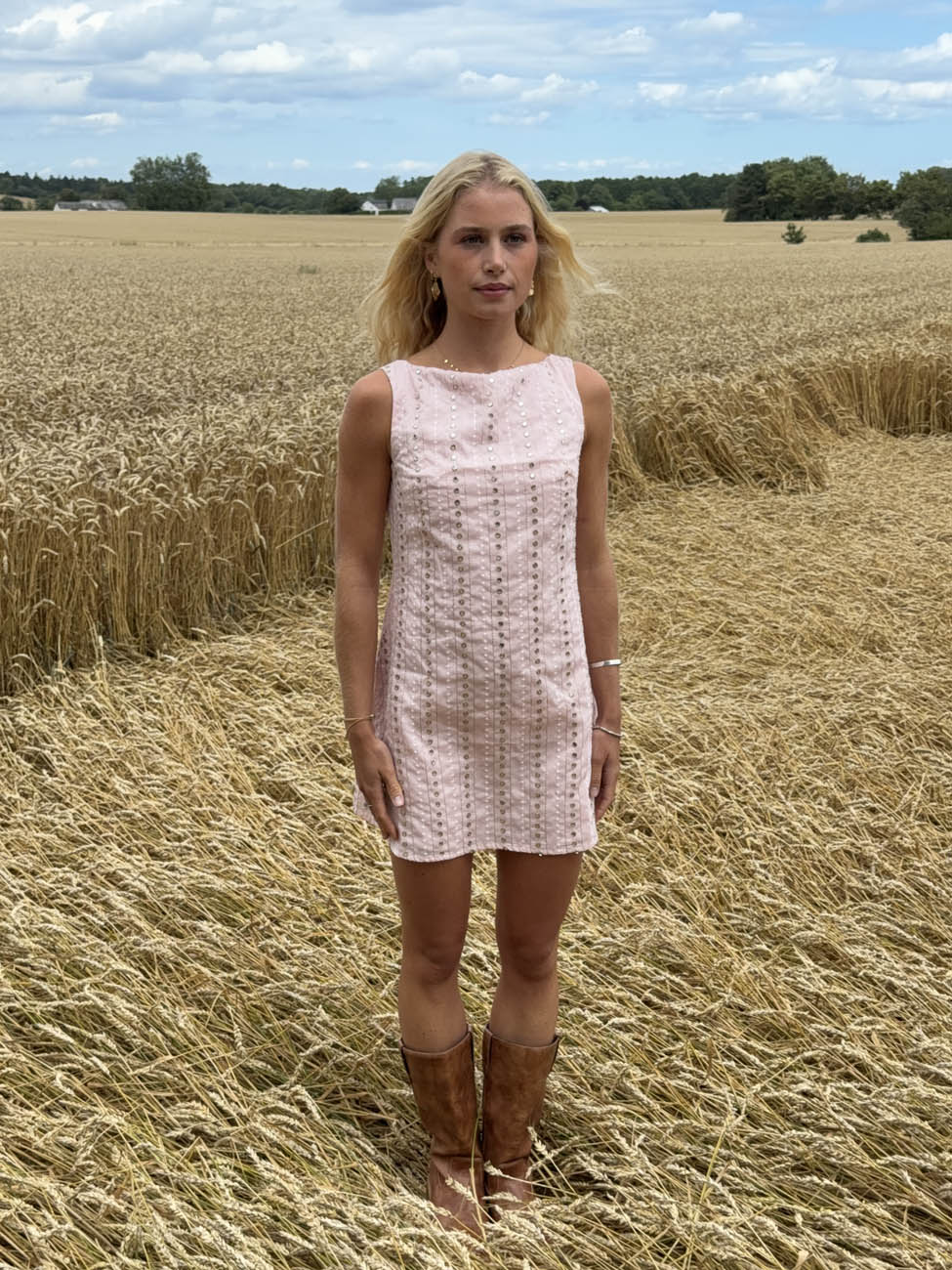 Tassy mini dress - Light pink