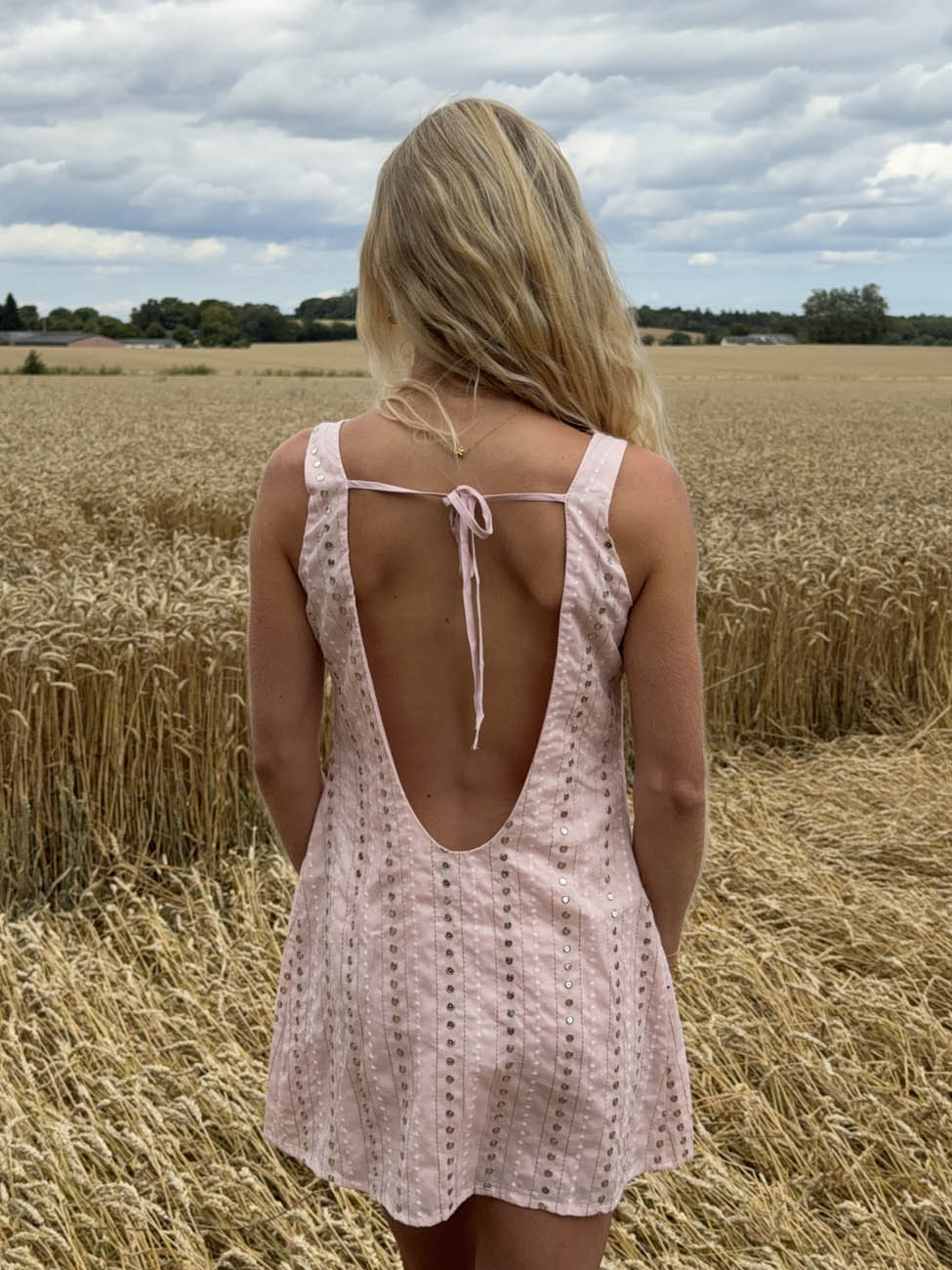 Tassy mini dress - Light pink
