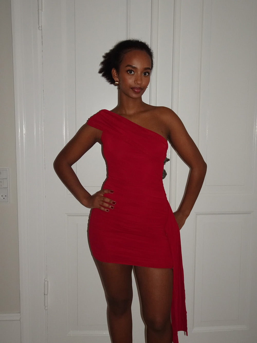 Tara mini dress - Red