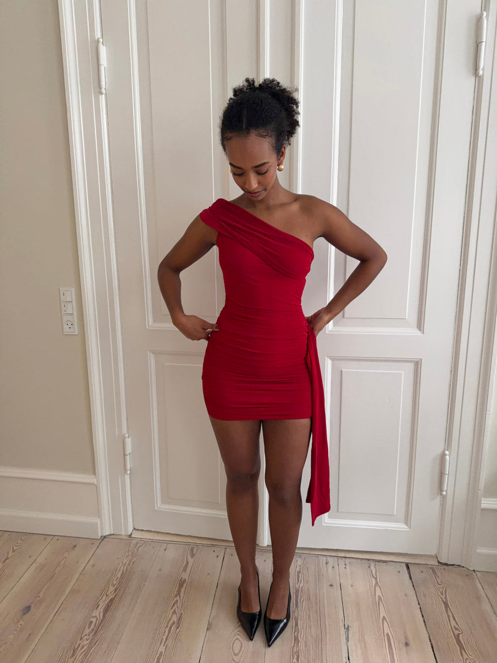 Tara mini dress - Red